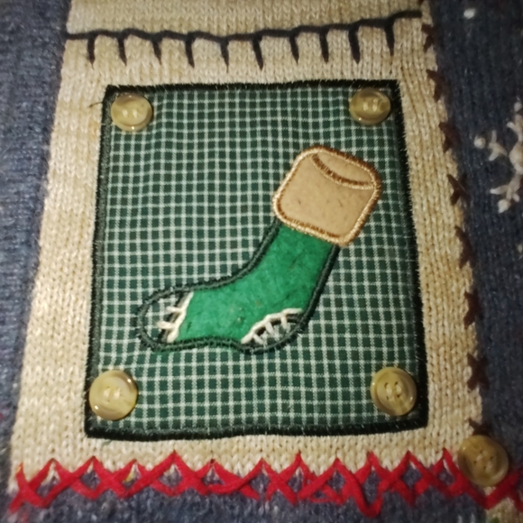 Basic Editions Holiday Sweater M - Picture 3 of 7